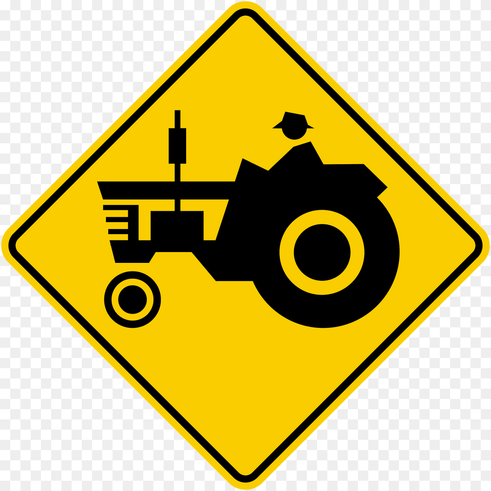 Farm Vehicles Sign In Colombia Clipart, Symbol, Road Sign Free Transparent Png