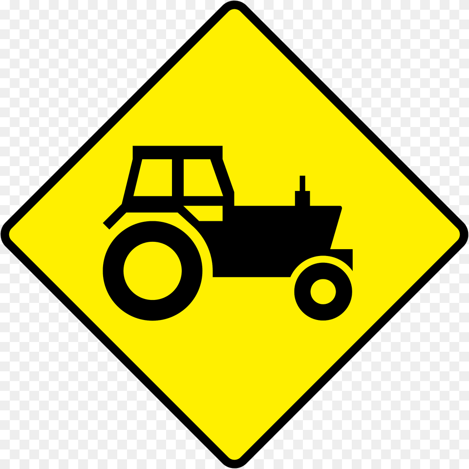 Farm Vehicles Sign In Ireland Clipart, Symbol, Road Sign Free Transparent Png