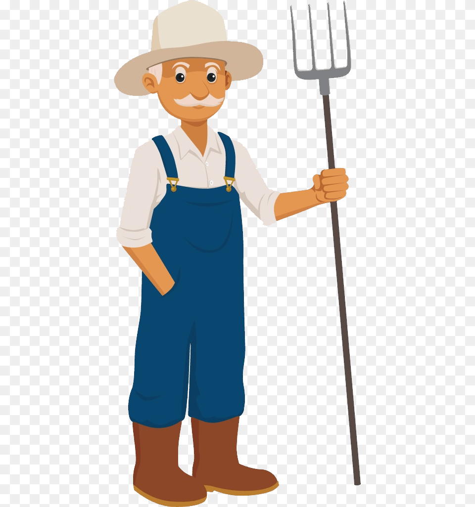 Farmer, Boy, Child, Male, Person Free Transparent Png