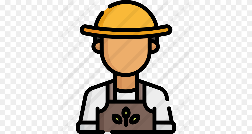 Farmer, Clothing, Hardhat, Helmet, Hat Png Image