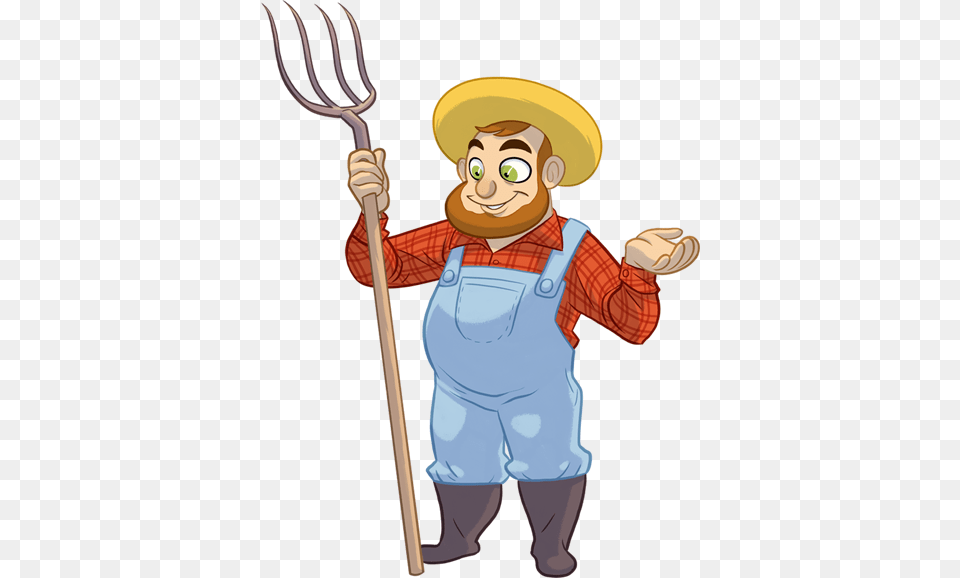 Farmer, Baby, Person, Face, Head Free Png Download