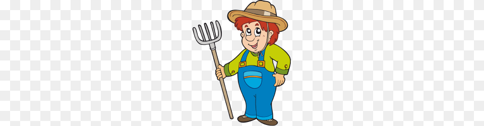 Farmer, Cutlery, Baby, Person, Fork Free Png