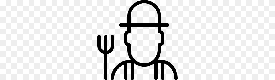 Farmer Agriculture Farmer Agriculture And Clip Art, Gray Png