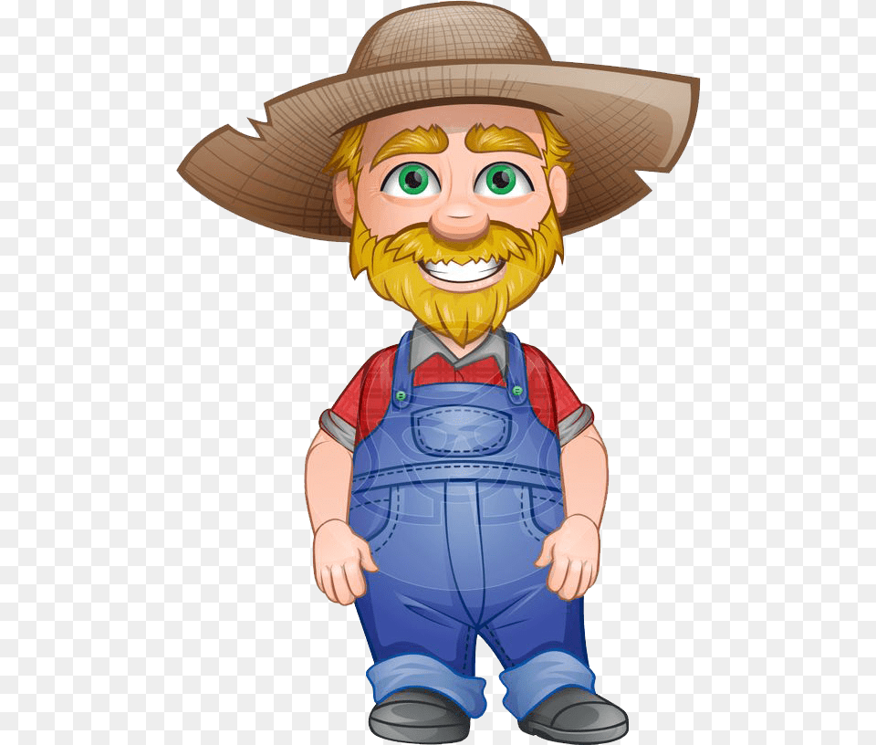 Farmer Background Farmer Clipart, Baby, Person, Book, Comics Free Png