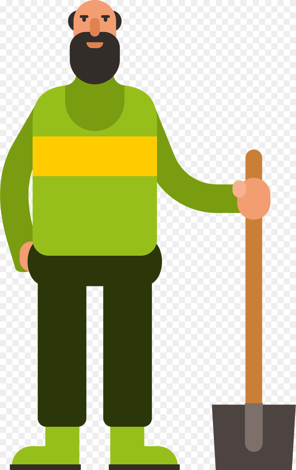 Farmer Clipart, Cleaning, Person, Adult, Male Png