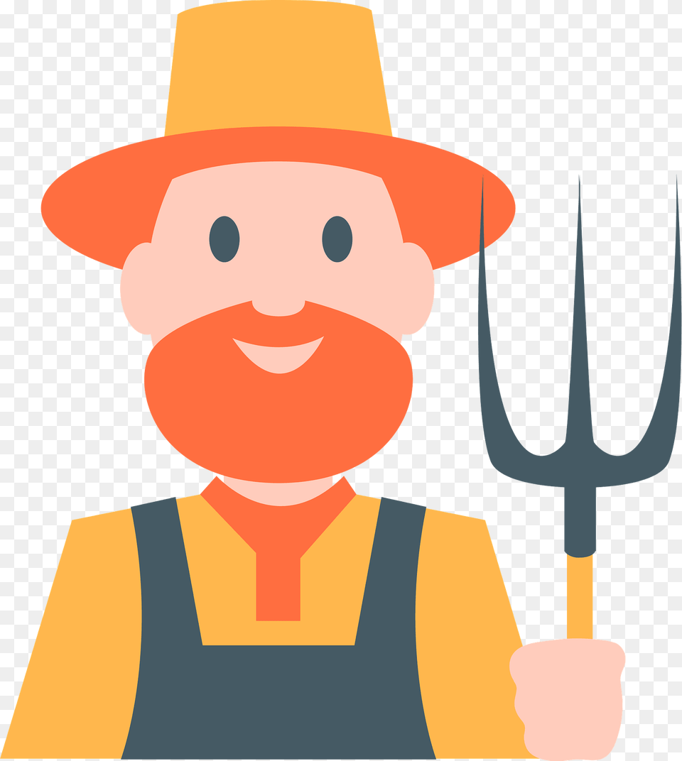 Farmer Clipart, Cutlery, Fork, Snowman, Snow Png