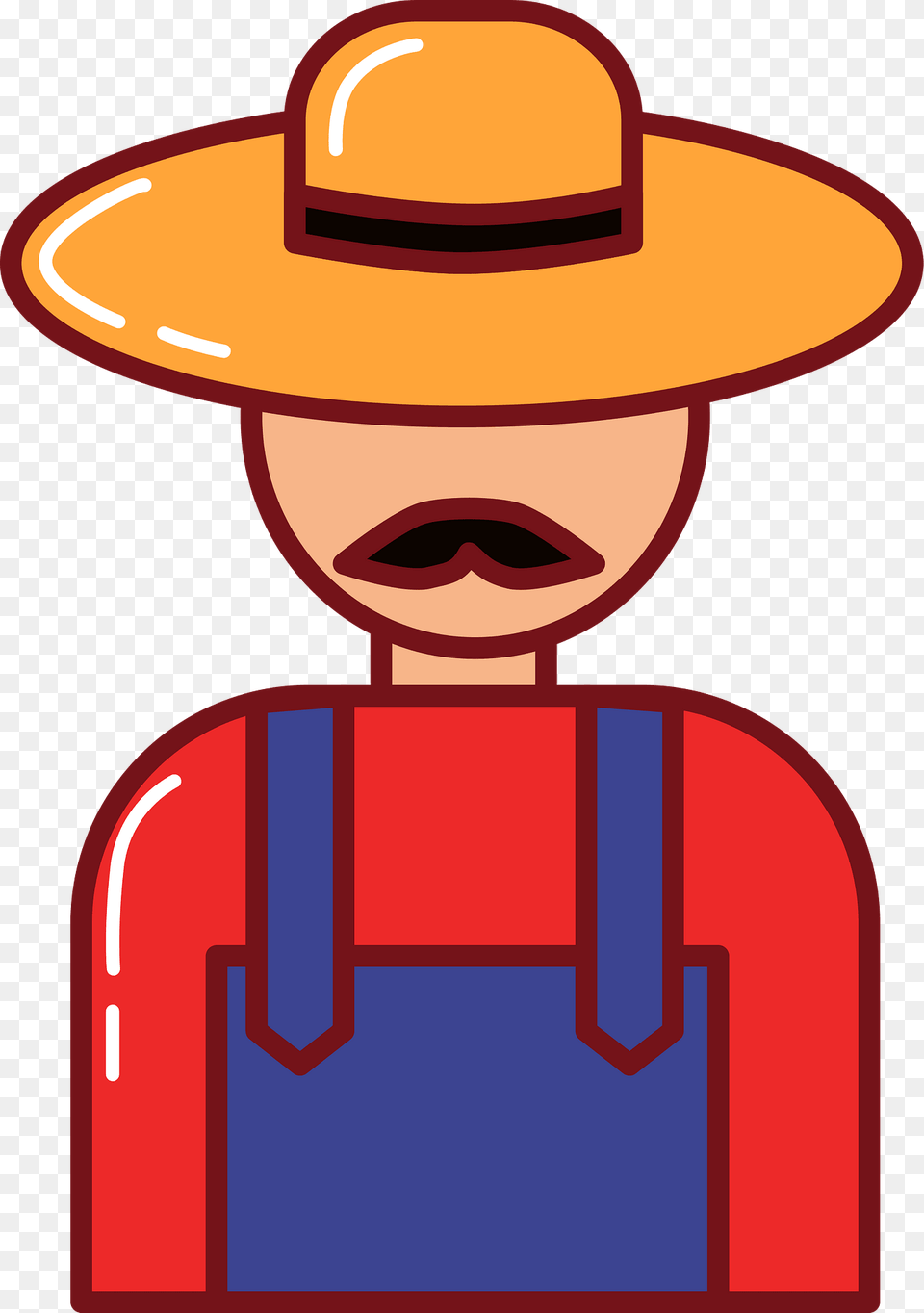 Farmer Clipart, Clothing, Hat, Sun Hat, Person Free Png Download