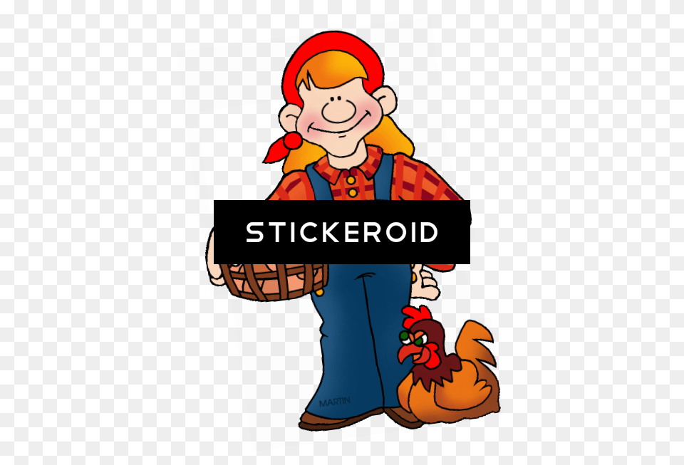 Farmer Drawing, Baby, Book, Comics, Person Free Png