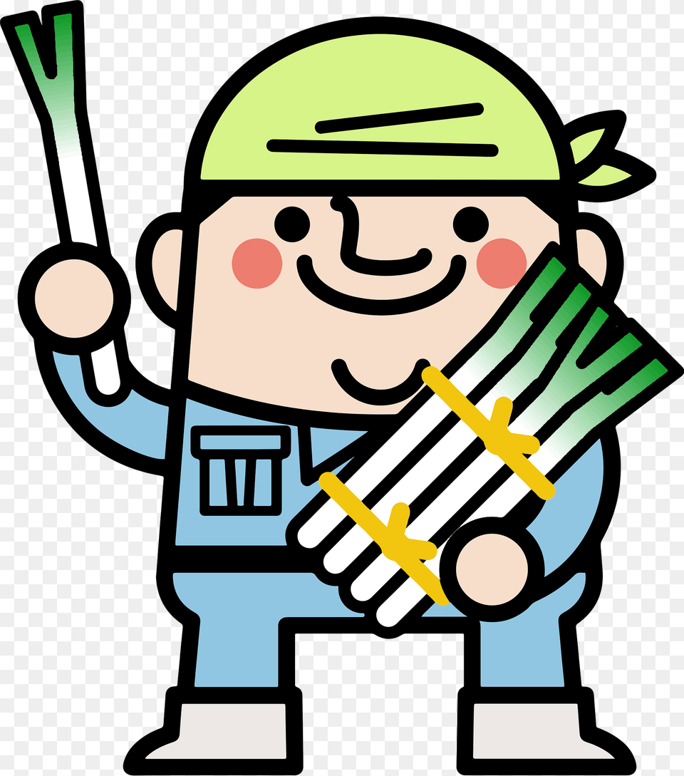 Farmer Holding A Bunch Of Onions Clipart, Food, Leek, Plant, Produce Free Png Download