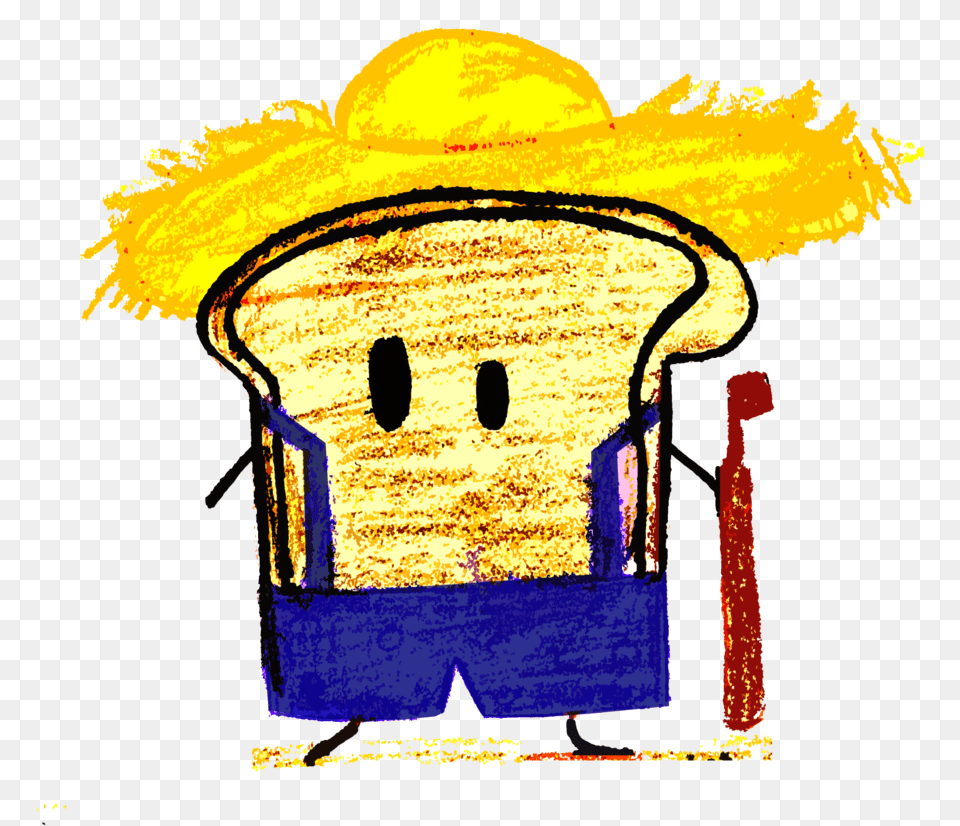 Farmer Illustration, Art, Painting, Scarecrow, Person Png Image