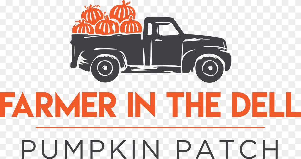 Farmer In The Dell Farmer And The Dell Pumpkin Patch Auburn Al, Pickup Truck, Transportation, Truck, Vehicle Free Png Download