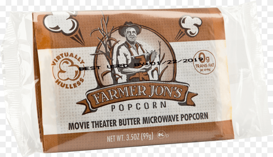 Farmer Jon39s Virtually Hulless Microwave Popcorn Tablecloth, Adult, Person, Man, Male Free Transparent Png
