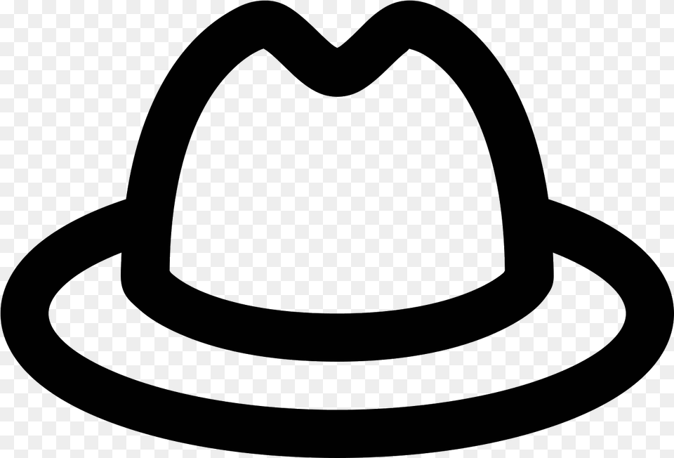 Farmer Mnnlich Icon Farmer Hat Clipart Black And White, Gray Free Transparent Png