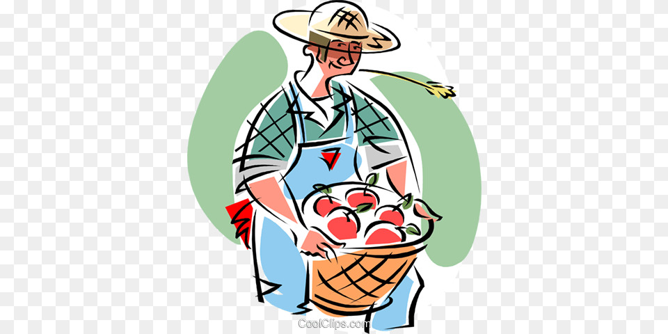 Farmer Royalty Free Vector Clip Art Illustration, Clothing, Hat, Adult, Person Png Image