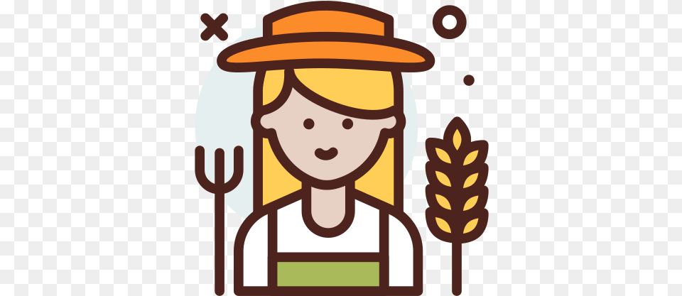 Farmer Shop Application Best Logo Design, Clothing, Hat, Face, Head Png