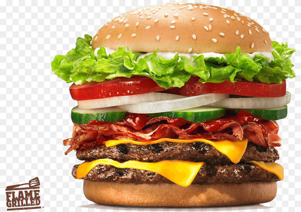 Farmers Bacon King Burger King, Food Free Png Download