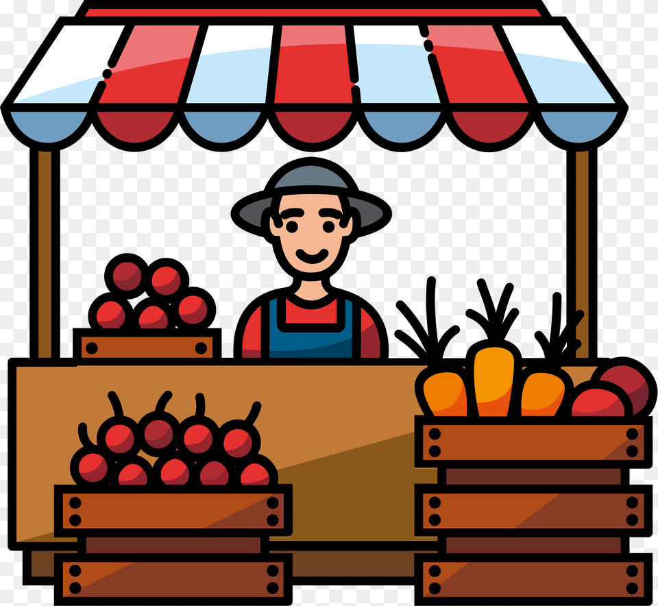 Farmers Market Clipart, Baby, Person, Produce, Plant Free Png Download