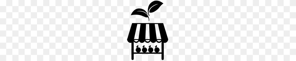 Farmers Market Icons Noun Project, Gray Png Image