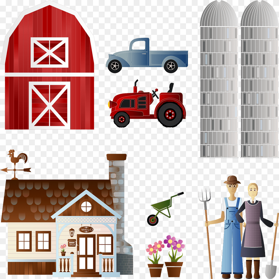 Farmhouse Clipart, Adult, Person, Woman, Female Png Image