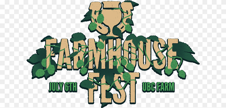 Farmhouse Fest Returns July 6th At Ubc Farm Illustration, Green, Herbal, Herbs, Plant Png