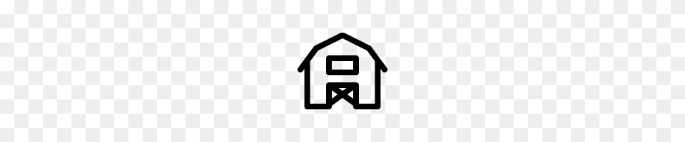 Farmhouse Icons Noun Project, Gray Free Transparent Png