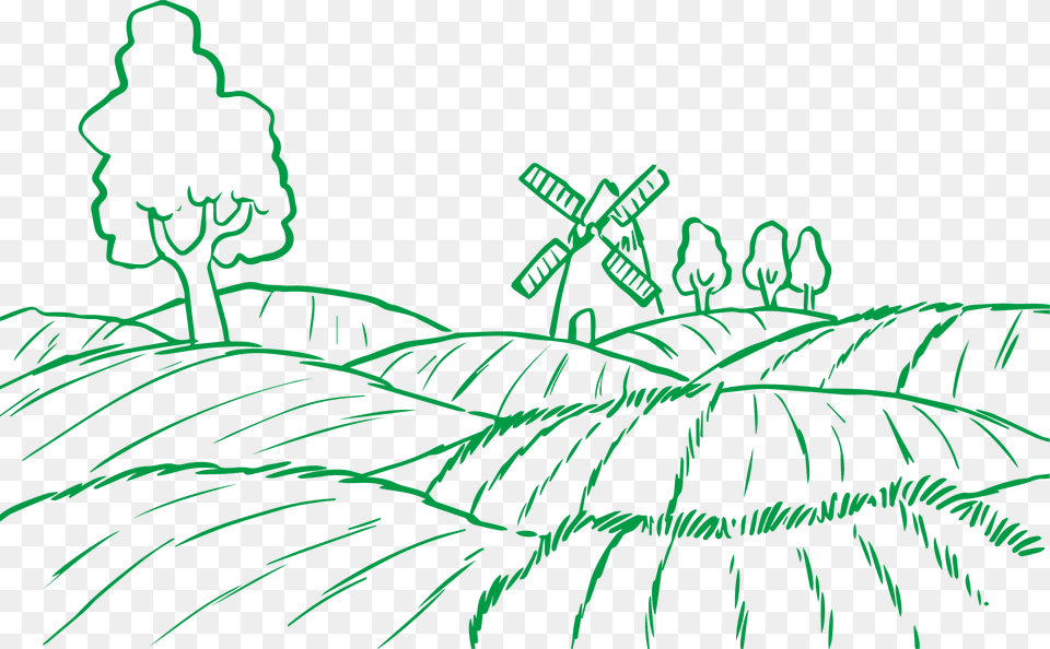 Farming Royalty Library Plant Agriculture Farm Line Art, Drawing, Outdoors, Nature, Doodle Free Png