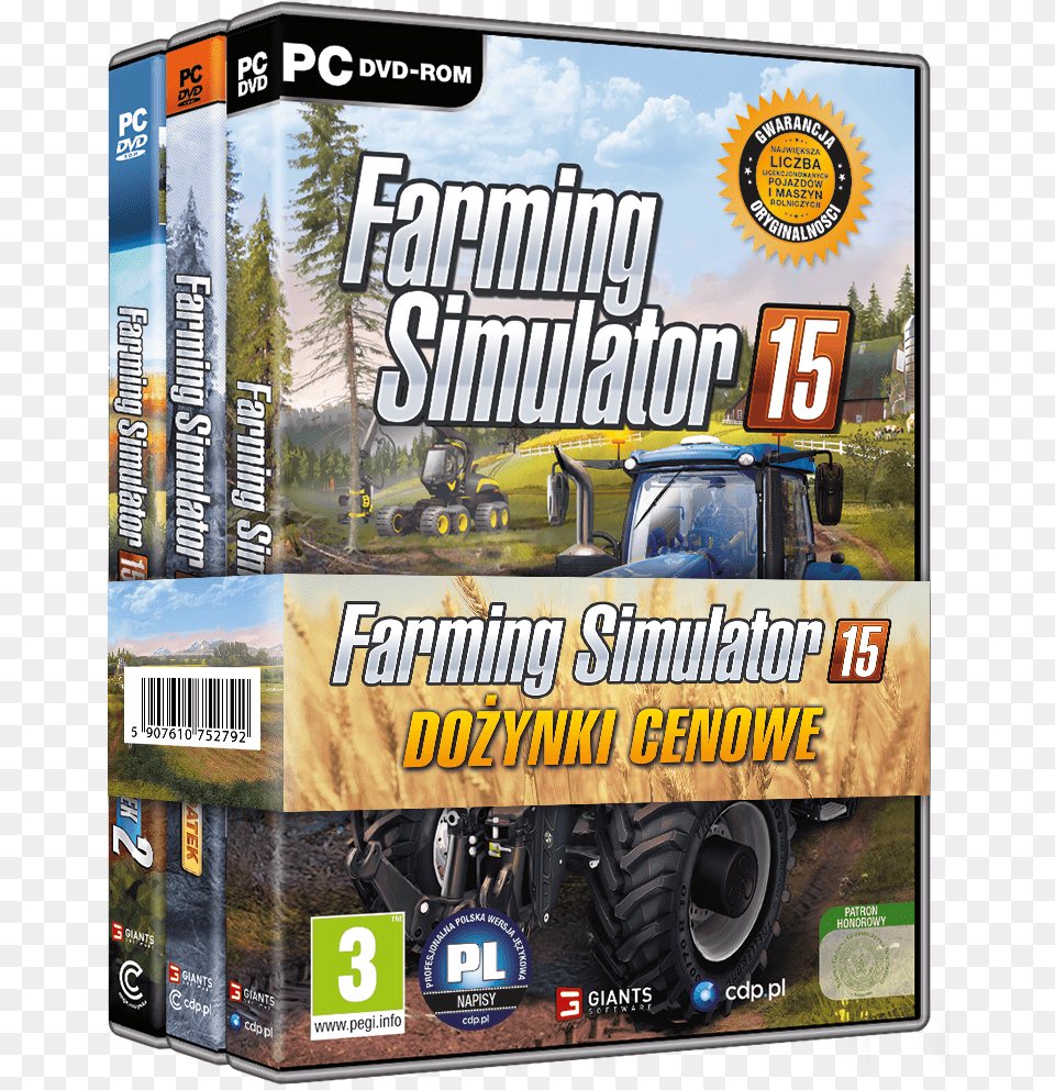 Farming Simulator 2015 Farming Simulator 2015 Gold Edition, License Plate, Transportation, Vehicle, Machine Png Image