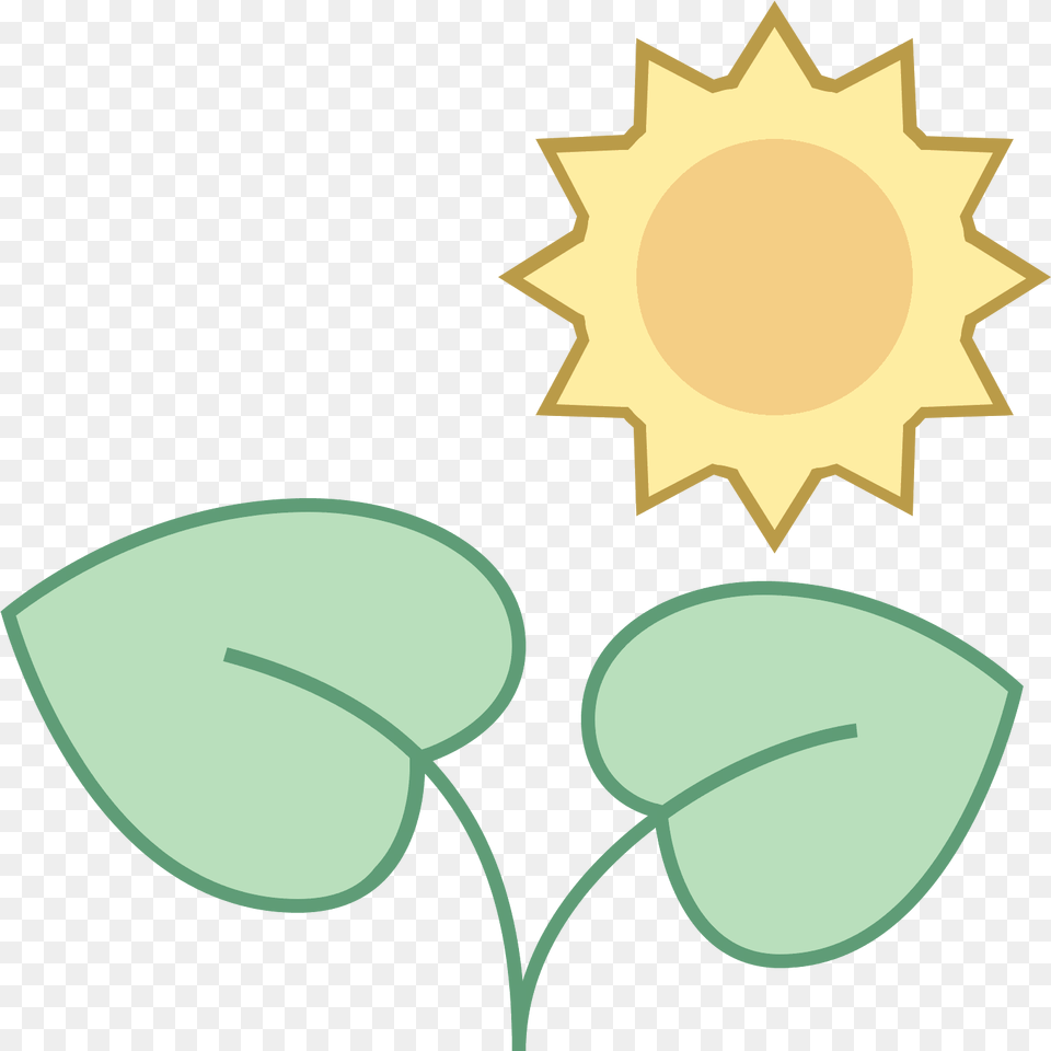 Farmland Vector Sunbeam Plant With Sun Icon, Flower, Leaf, Lighting, Sunflower Free Transparent Png