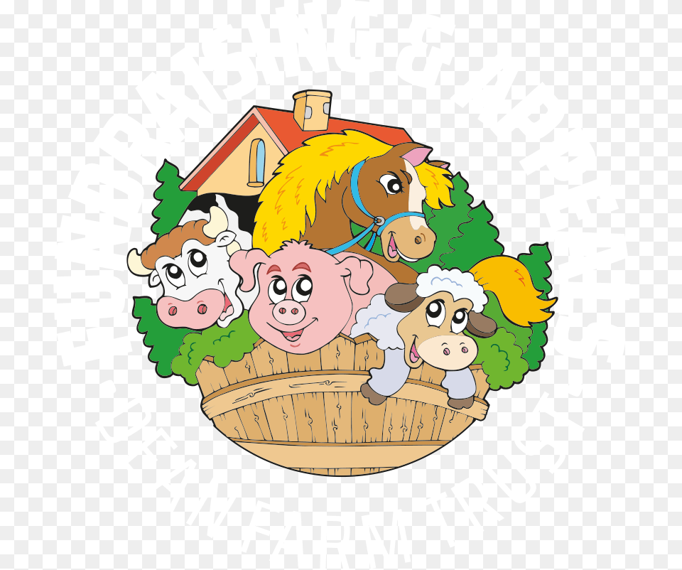 Farmyard Animals Clip Art, Baby, Person, Face, Head Free Png