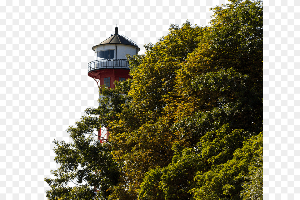 Farol Mar Gua Cu Costa Praia Isolado Observation Tower, Architecture, Building, Beacon, Lighthouse Png Image