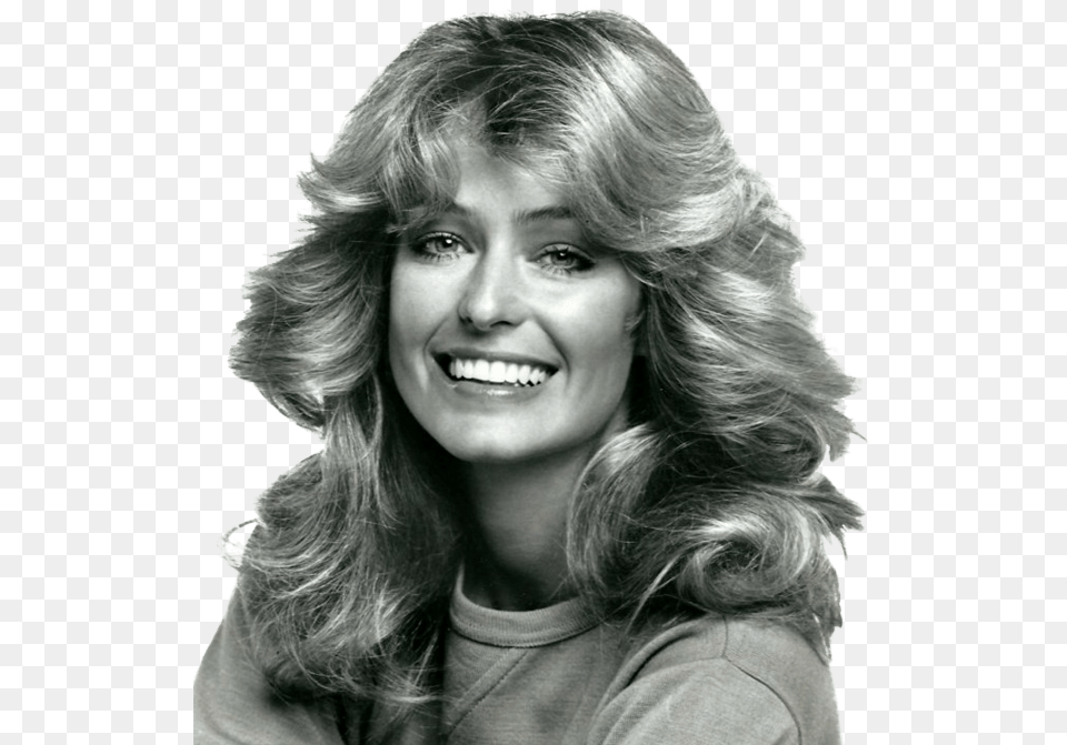 Farrah Fawcett, Adult, Smile, Portrait, Photography Free Transparent Png