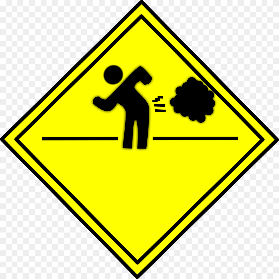 Fart, Sign, Symbol, Road Sign, Boy Free Png