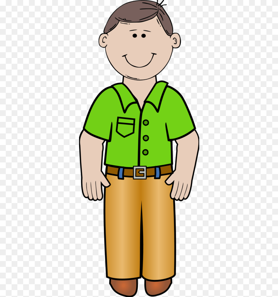 Fartherer Clipart Normal Person Clip Art People Standing, Clothing, Shorts, Face, Head Free Png