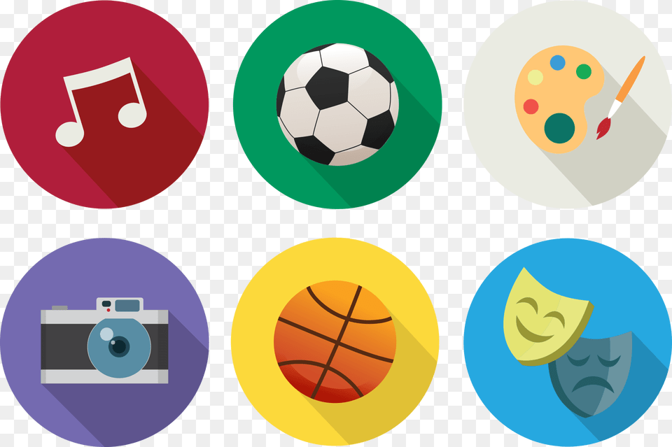 Fasc Icons Circle Sports And Fine Arts, Ball, Soccer Ball, Soccer, Sport Free Png