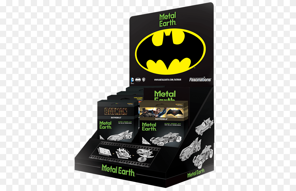 Fascinations Metal Earth Metal Model Diy Kits Batman Prepack, Logo, Clothing, Footwear, Shoe Png