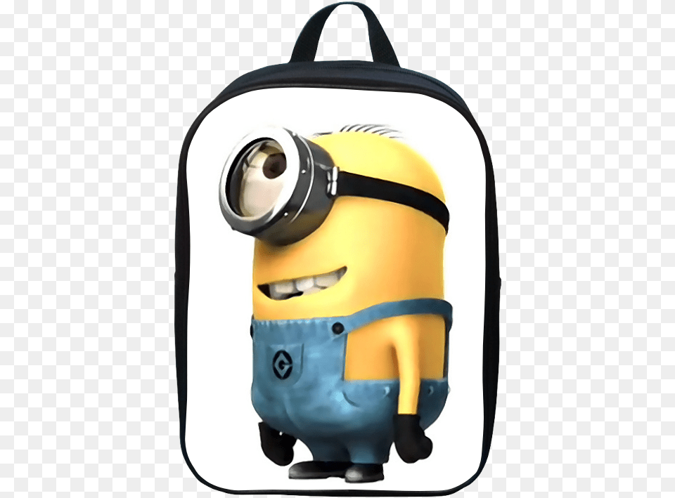 Fashion 12 Inches Cool Hero Printing Minions Cartoon Despicable Me, Bag, Appliance, Blow Dryer, Device Free Transparent Png