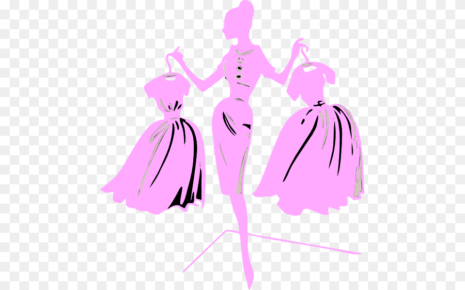 Fashion Clip Art, Dancing, Leisure Activities, Person, Ballerina Free Png Download