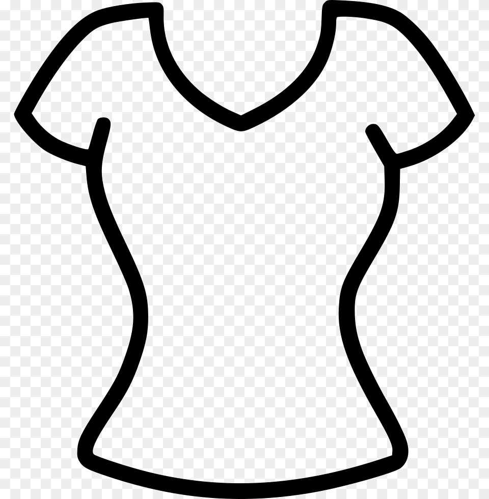 Fashion Cloth Womens Tshirt Top Tunic Female Tshirt Icon, Clothing, T-shirt Png