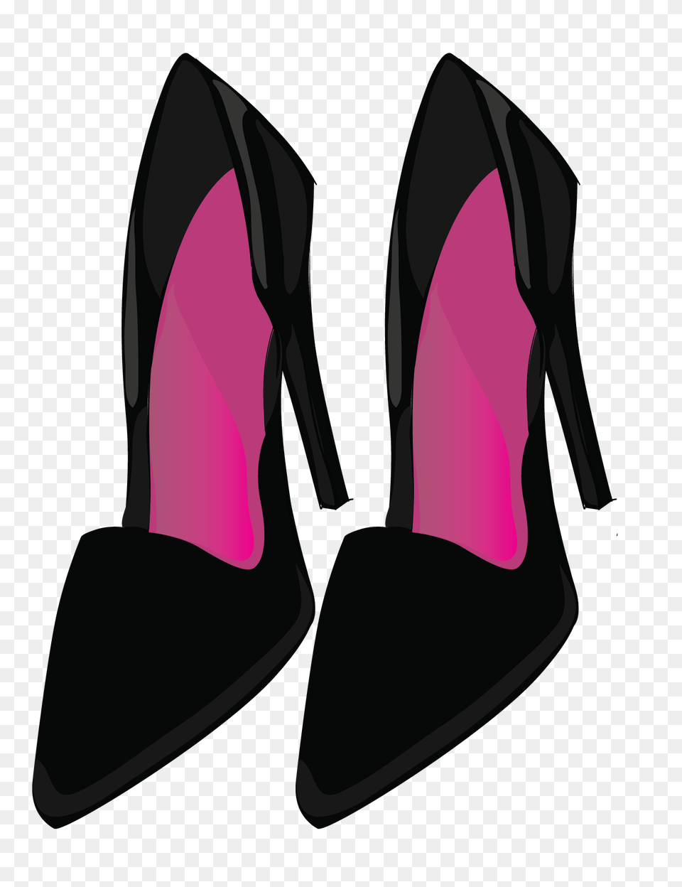 Fashion Girl Clip Art Digital Paper Shoes Lipstickgraphic, Clothing, Footwear, High Heel, Shoe Free Png