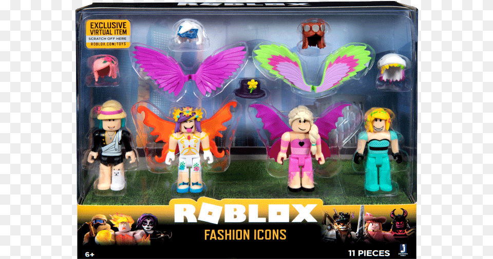 Fashion Icons Roblox Toys Jazwares Roblox Fashion Icon, Baby, Person, Child, Female Png