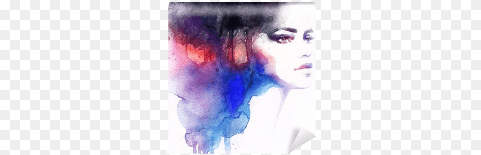 Fashion Illustration Portrait Abstract Woman, Adult, Female, Person, Art Free Transparent Png