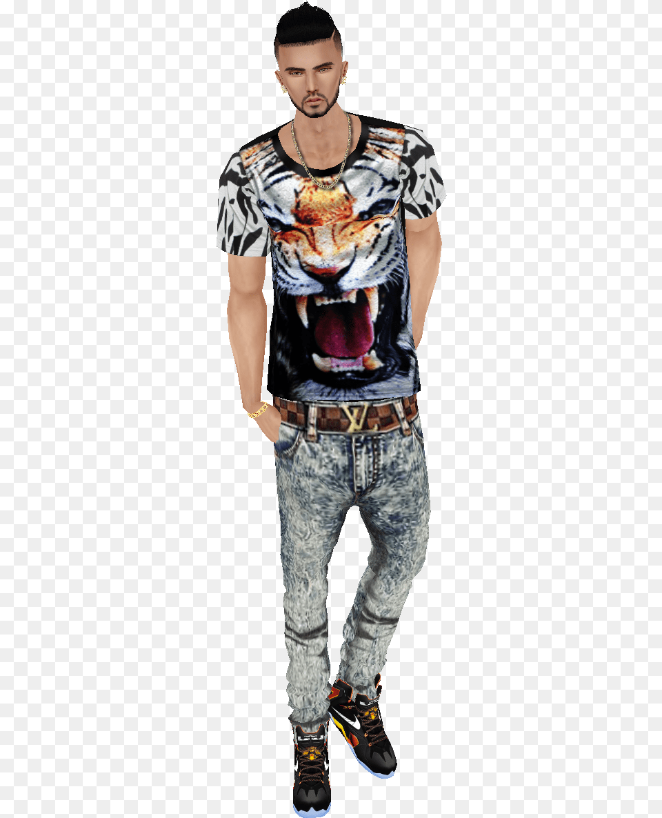 Fashion Model, T-shirt, Shoe, Clothing, Footwear Png