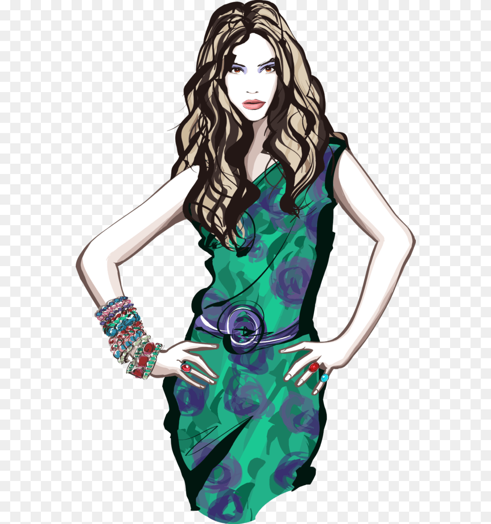 Fashion Model Animation, Accessories, Person, Female, Woman Free Png