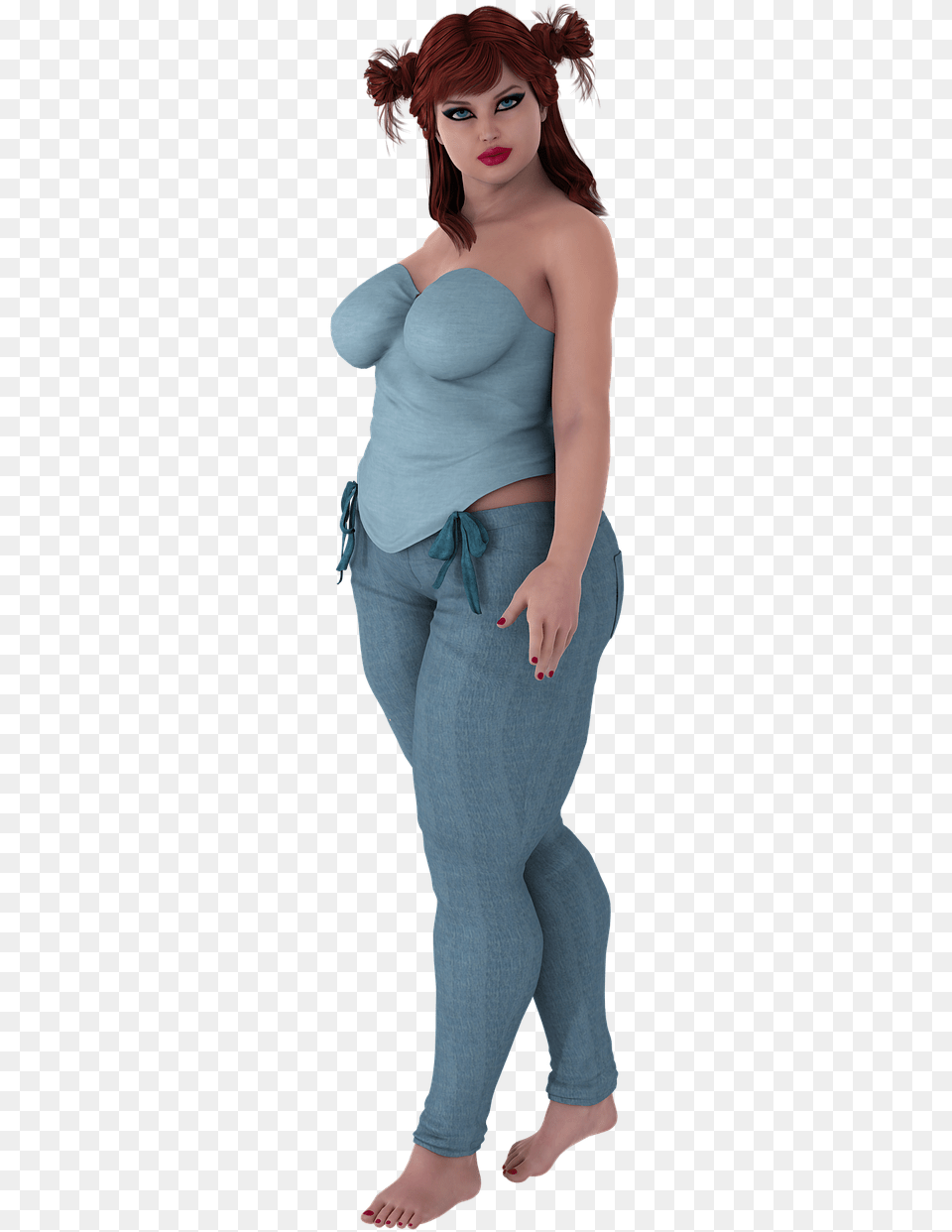 Fashion Model Photoshop, Adult, Person, Pants, Jeans Free Png Download