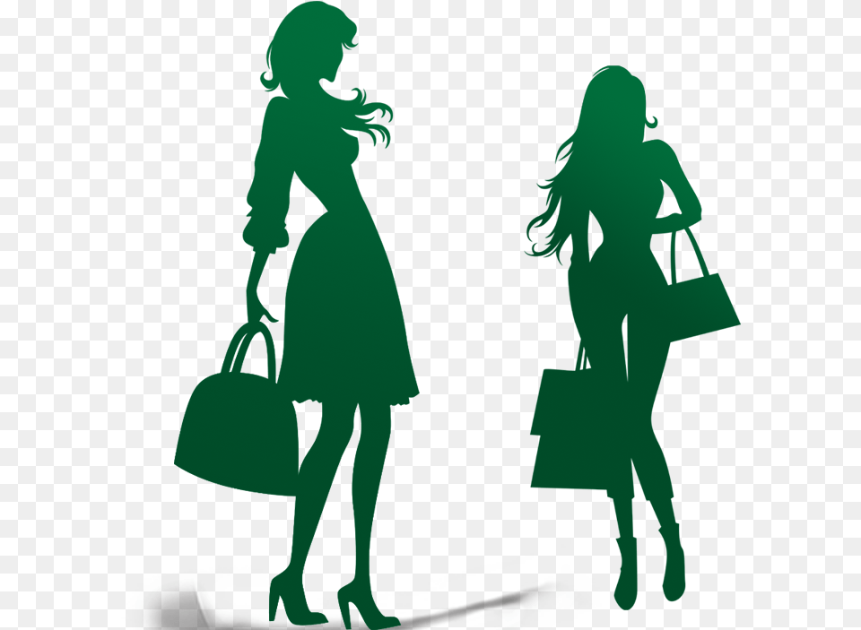 Fashion Model Silhouette Clip Art At Getdrawings Shopping Woman Silhouette, Accessories, Bag, Handbag, Purse Png