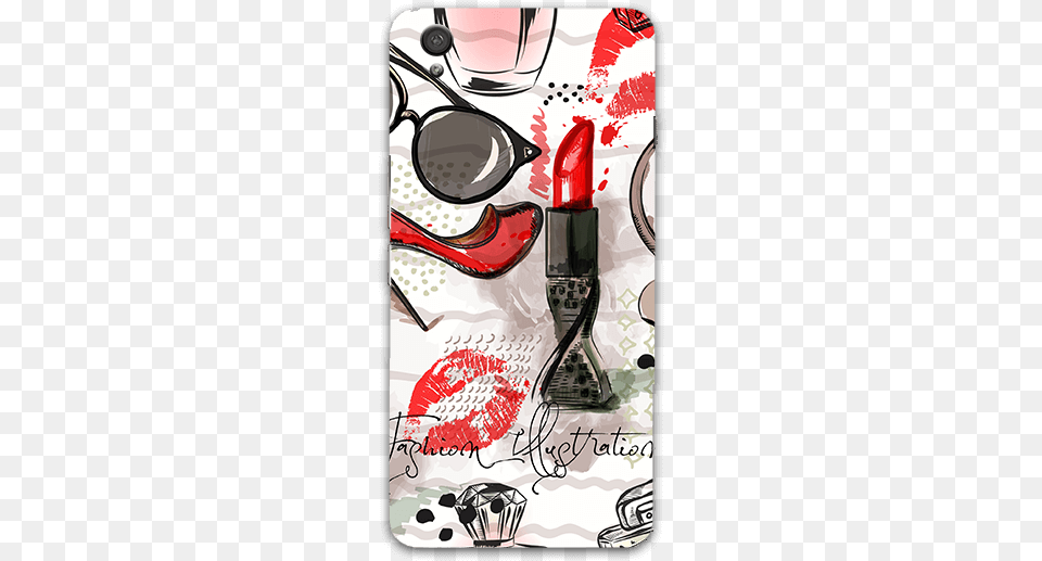 Fashion Oneplus X Mobile Case, Cosmetics, Lipstick Free Png Download