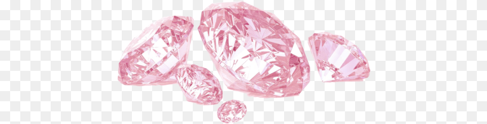 Fashion Pink Diamonds Transparent Pale Bubblegum Pink Diamonds, Accessories, Diamond, Gemstone, Jewelry Free Png Download