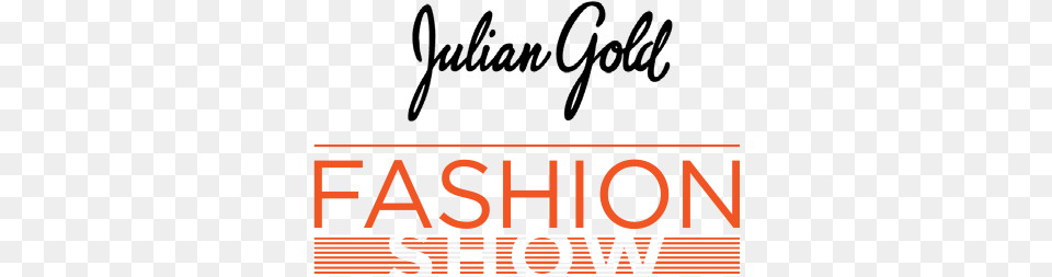 Fashion Show Logo Julian Gold, Text Free Png