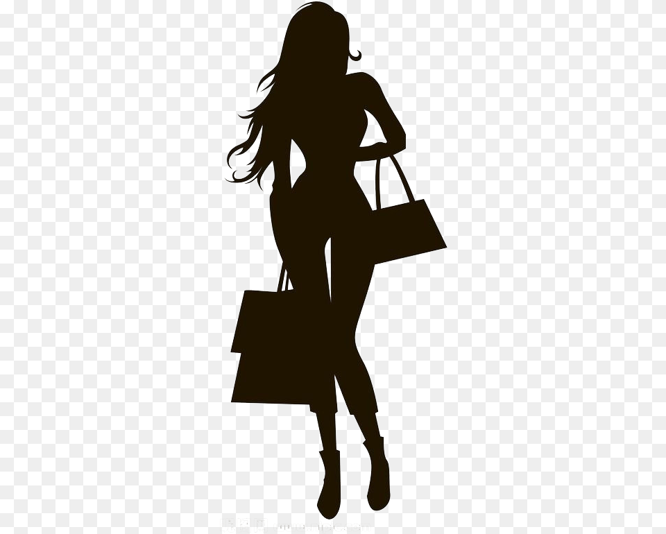 Fashion Silhouette Clip Art, Bag, Accessories, Handbag, Adult Free Png Download