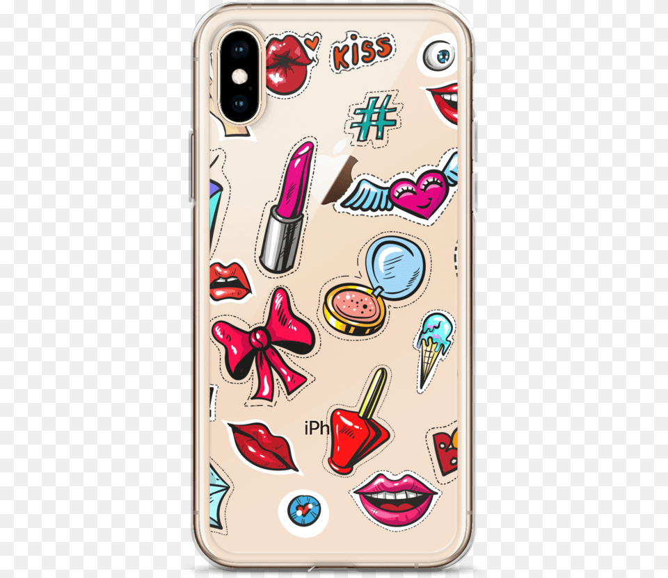 Fashion Stickers, Cosmetics, Lipstick, Electronics, Mobile Phone Free Transparent Png